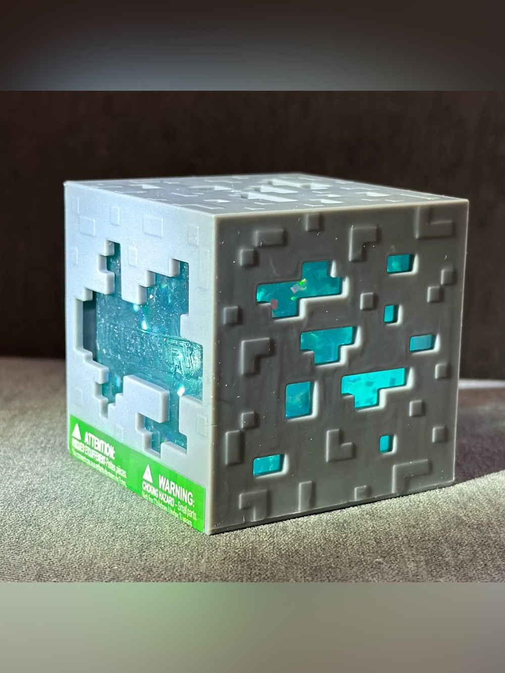 Minecraft Jelly Cube Squishy - (One) Light Blue NWT